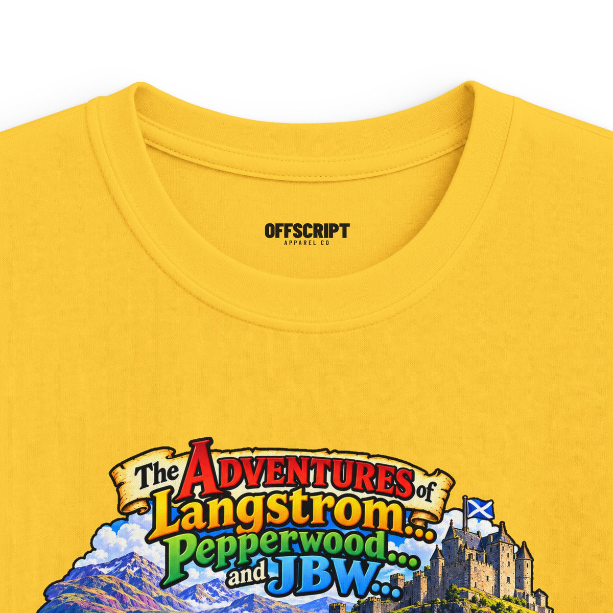 Kids Adventure Tee — 'The Adventures of Langstrom & Pepperwood' Illustrated Storybook Shirt
