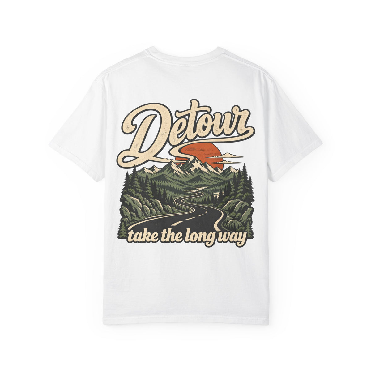 Detour 'Take the Long Way' Graphic T-Shirt