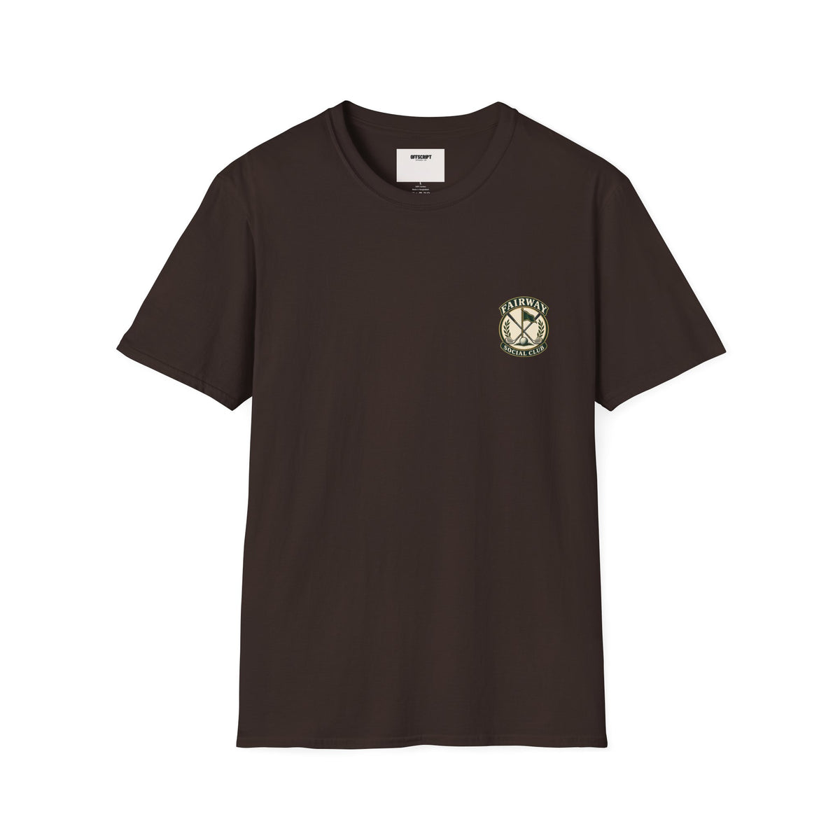 Fairway Social Club Golf T-Shirt — 'Play the Long Game' Vintage Golf Graphic