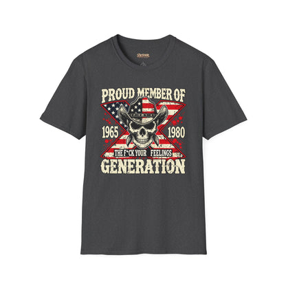 Proud Member of the 1965–1980 Generation Graphic T-Shirt