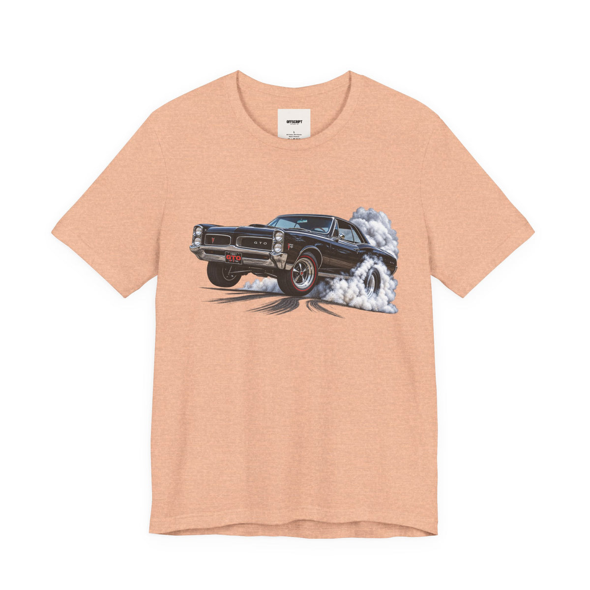 Vintage Muscle Car Tee — Burnout Classic Car Graphic T-Shirt