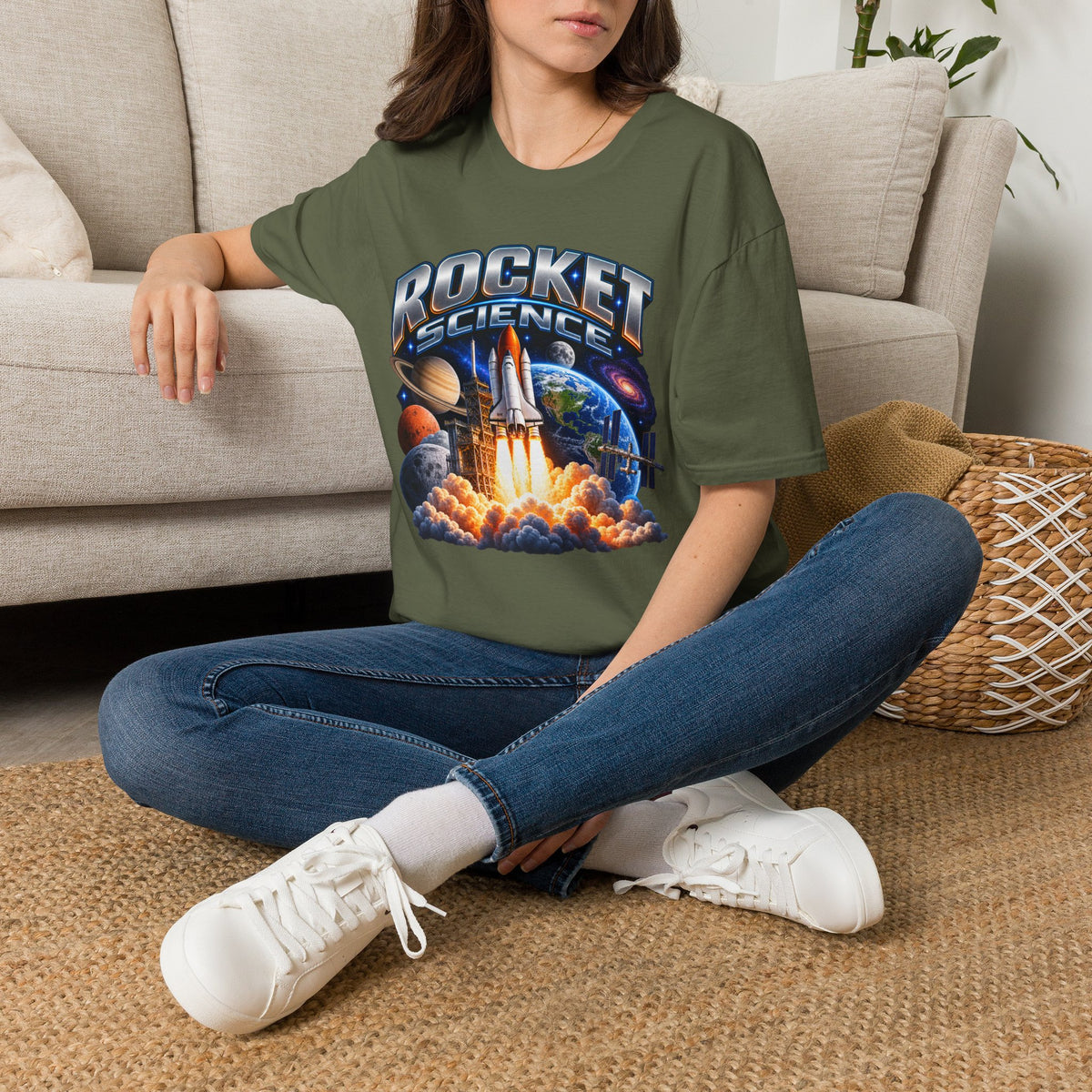 Rocket Science T-Shirt — Vintage Space Shuttle Graphic Tee