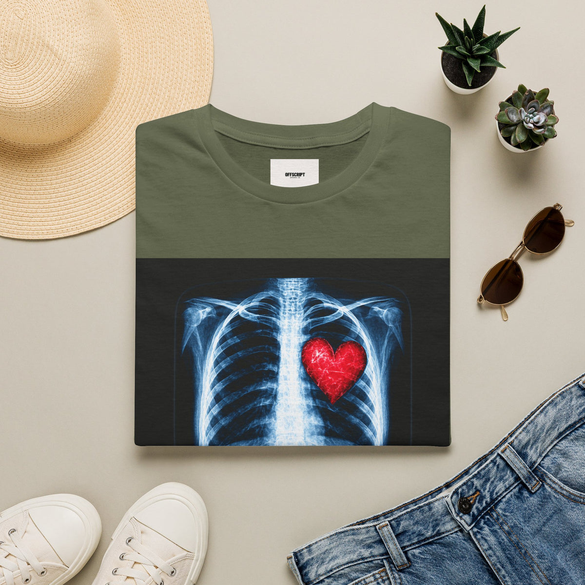 Radiology X-Ray Heart T-Shirt — "Radiology It's a Lifestyle" Tee for Radiologic Techs