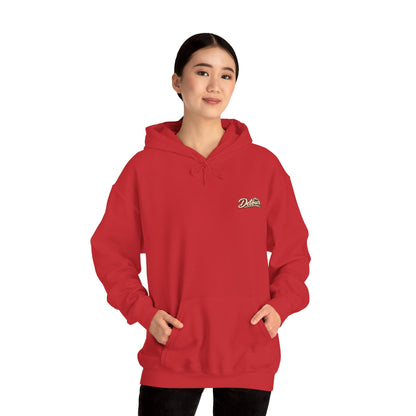 Detour Vintage Hot Rod Hoodie — "Take The Long Way" Classic Car Sweatshirt