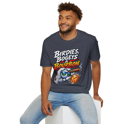 Birdies, Bogeys & Bourbon Golf T-Shirt