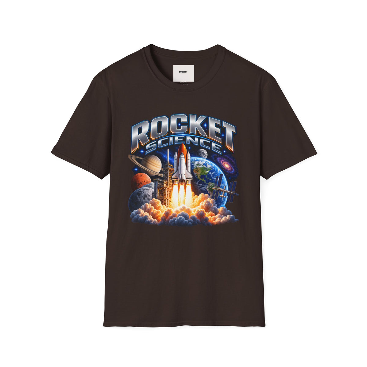 Rocket Science T-Shirt — Vintage Space Shuttle Graphic Tee