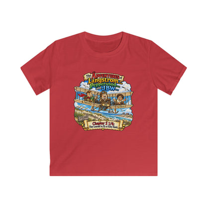 Kids Adventure Tee — Langstrom's Pepperwood J.B.W.S. Vintage Nature Graphic