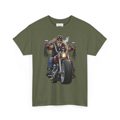 Biker Motorcycle Rider Graphic Tee — Vintage Road Rebel T‑Shirt