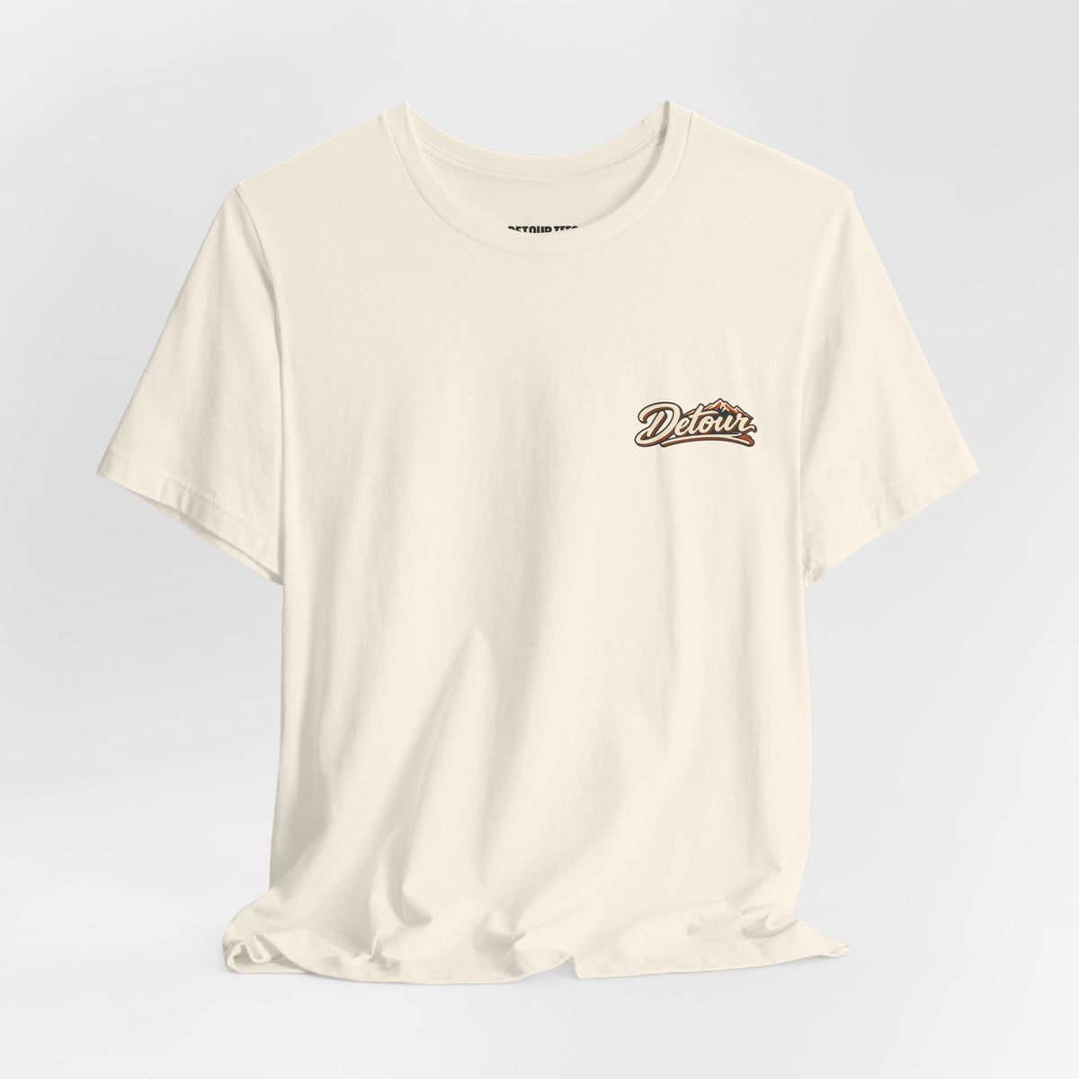 Detour Graphic Tee — 'Detour: Take the Long Way' Vintage Road Trip T‑Shirt
