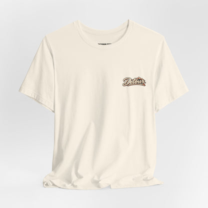 Detour Graphic Tee — 'Detour: Take the Long Way' Vintage Road Trip T‑Shirt
