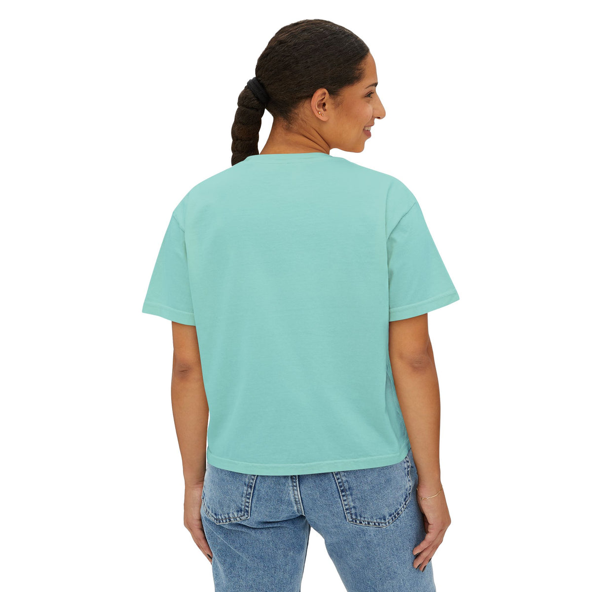 Merry Christmas Santa Women's Boxy Tee