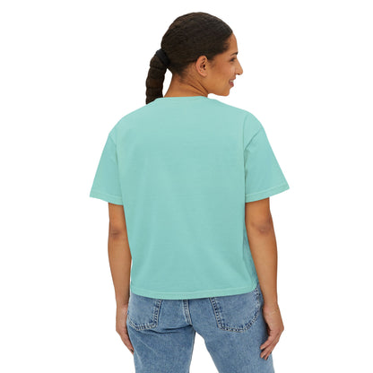 Merry Christmas Santa Women's Boxy Tee