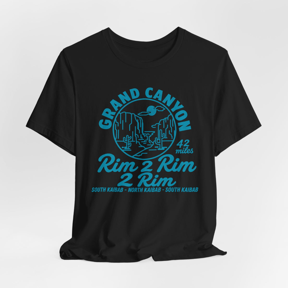 Grand Canyon Rim 2 Rim Graphic Tee — 42 Miles Adventure T-Shirt