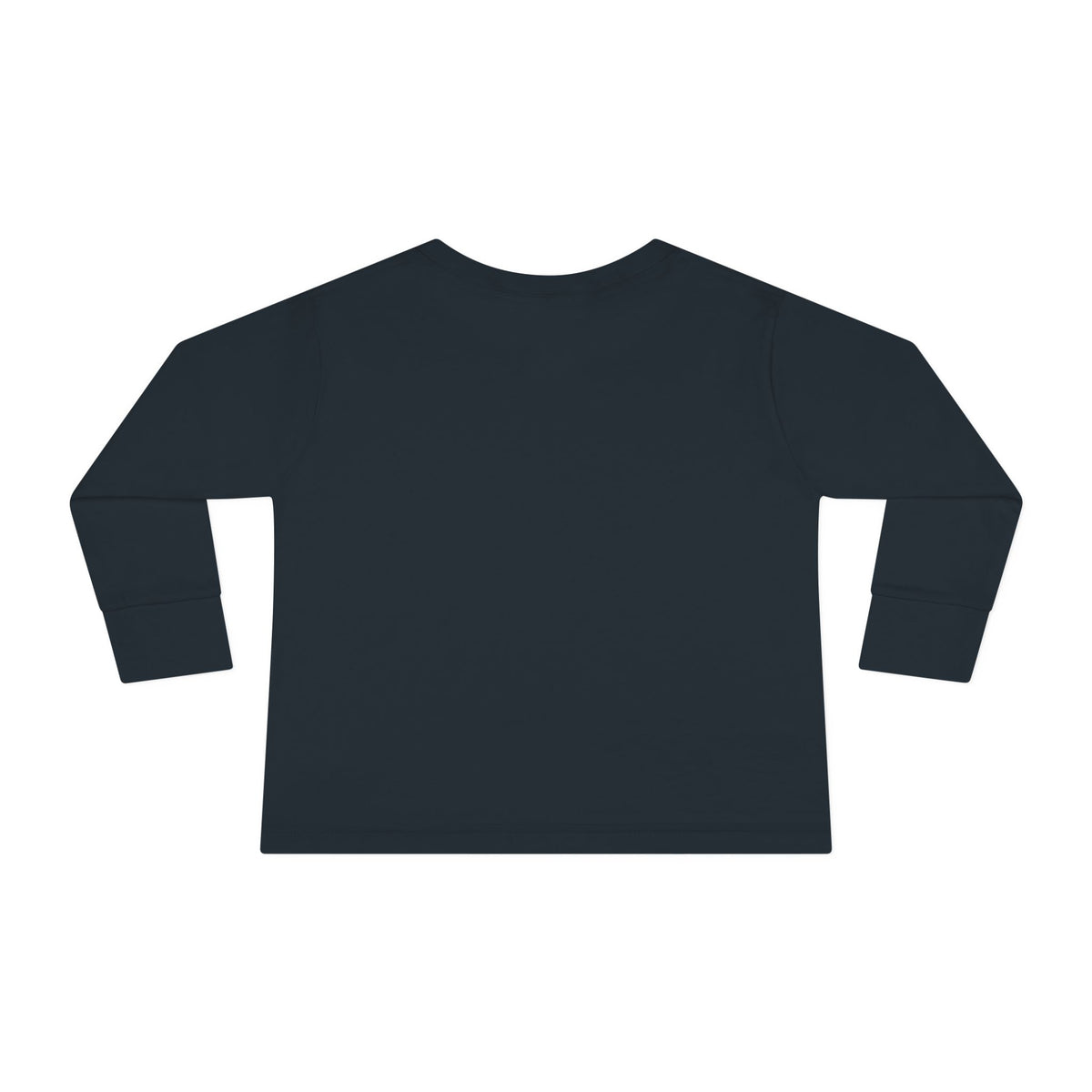 Toddler Halloween Witch Long Sleeve Tee — Cute Witch & Black Cat Pumpkin Design