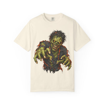 Zombie Attack T‑Shirt — Graphic Horror Tee for Halloween & Horror Fans