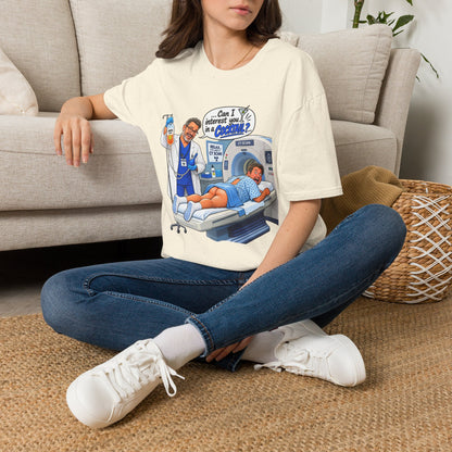 CT Tech T-Shirt — Funny ‘Can I Interest You in a Cocktail?’ Radiology Shirt