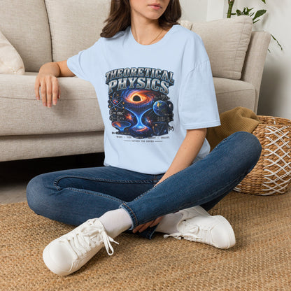 Theoretical Physics Graphic Tee — Science Galaxy Black Hole Design