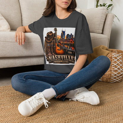 Nashville Skyline Guitar T-Shirt