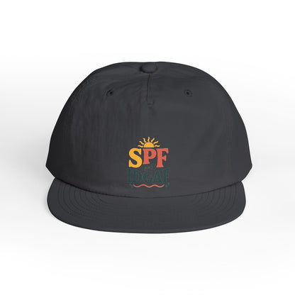 SPF IDGAF Surf Cap | Retro Sun Typography Hat