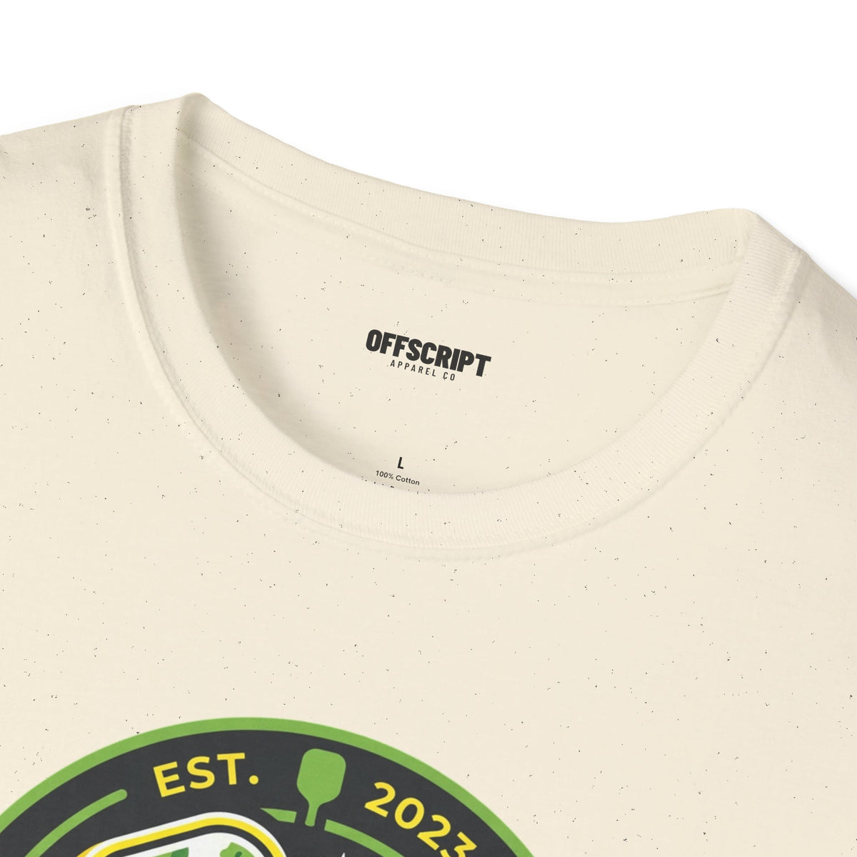Pickleball Retro Crest T-Shirt — 'Pickleball' Vintage Logo Tee