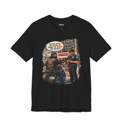 Motorcycle Rider Vintage Graphic Tee