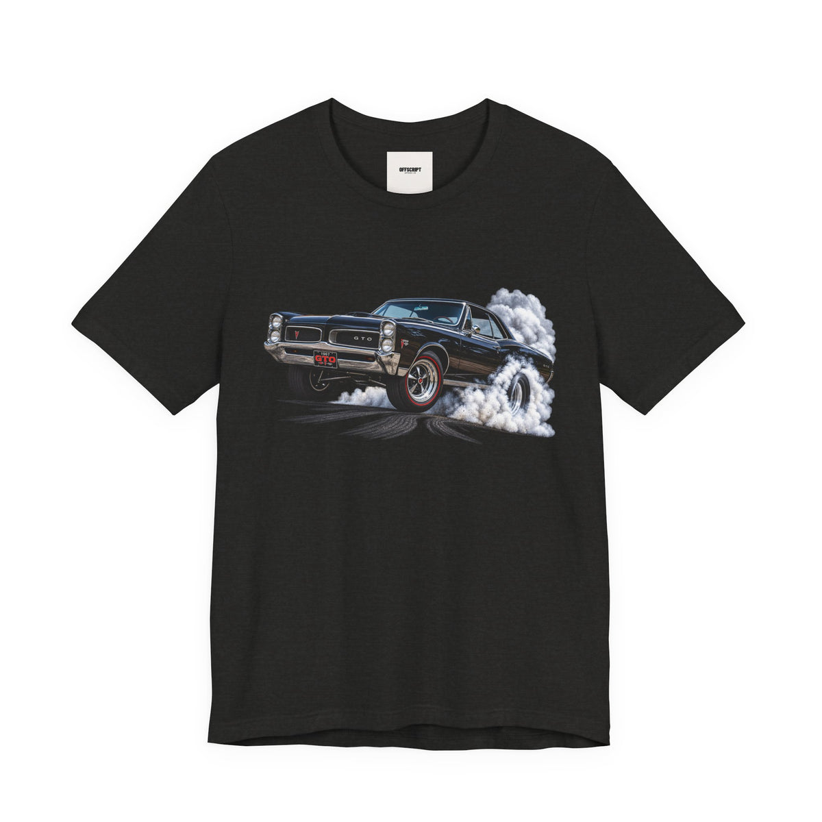 Vintage Muscle Car Tee — Burnout Classic Car Graphic T-Shirt