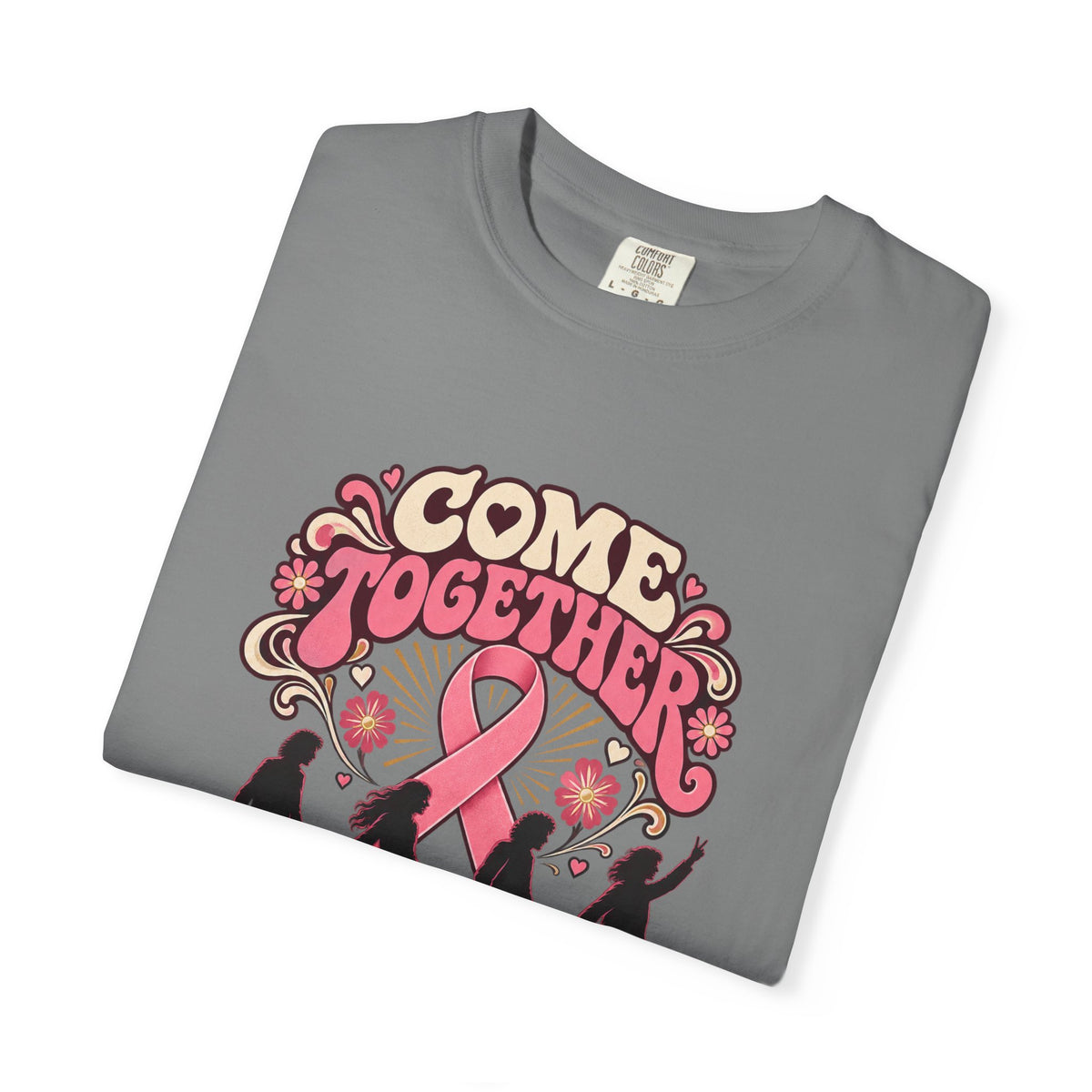 Breast Cancer Awareness 'Come Together for a Cure' T-Shirt