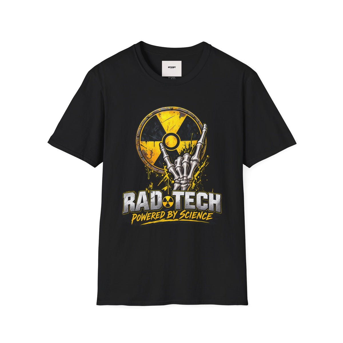 Bad Tech T-Shirt — Powered by Science Radioactive Logo Tee
