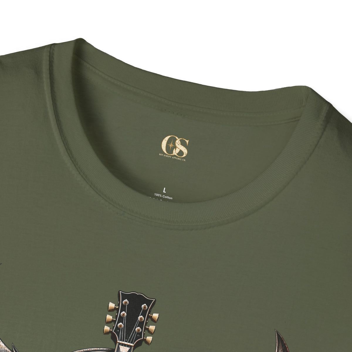 Rock 'n' Roll Guitar Wings T-Shirt — Vintage Electric Guitar Music Tee
