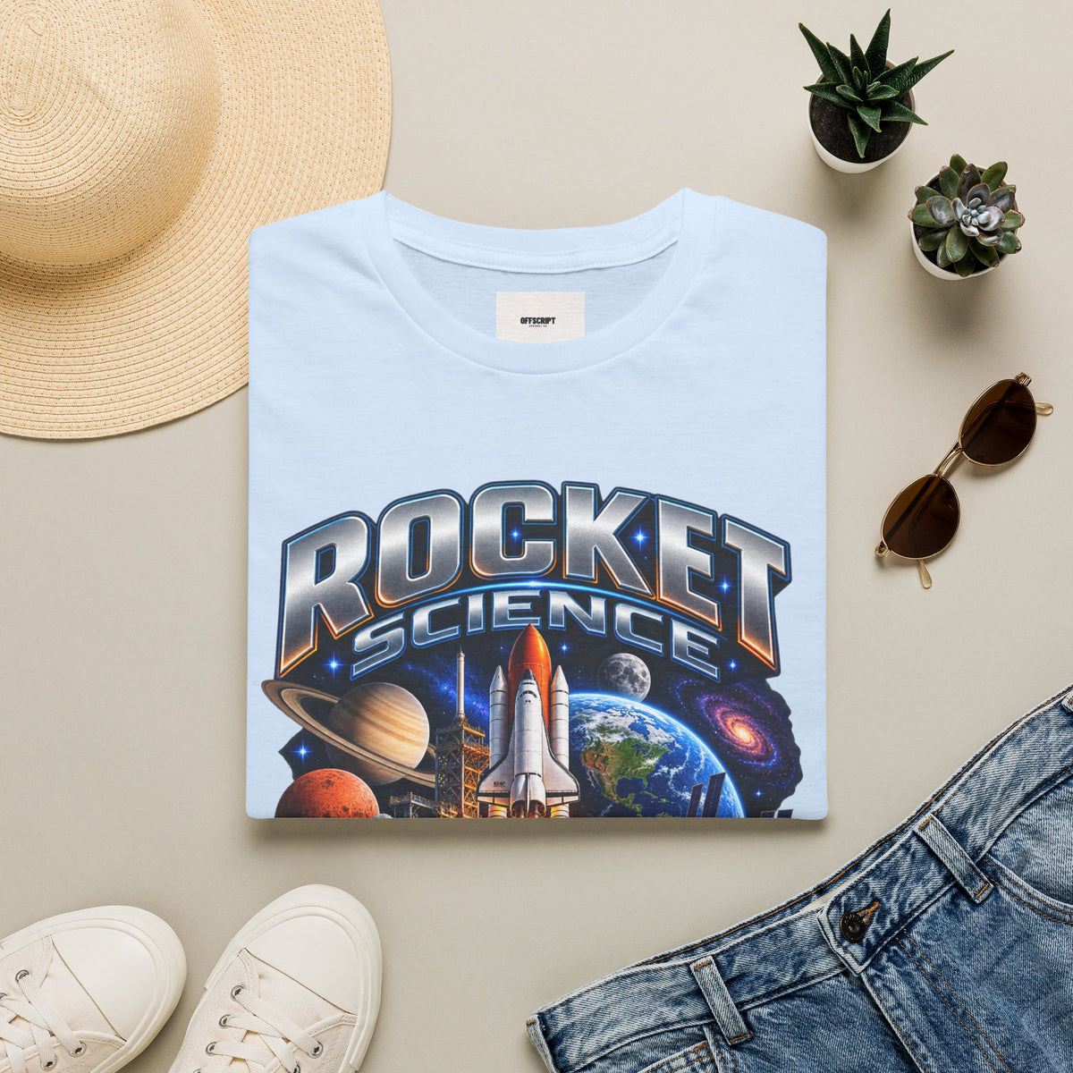 Rocket Science T-Shirt — Vintage Space Shuttle Graphic Tee