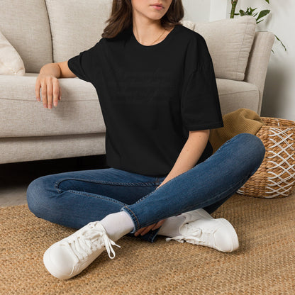 T‑Shirt — "If you ever leave, take my heartbeat too... Because it only knows how to beat for you." Romantic Script Tee
