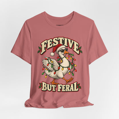 Festive Butterball Turkey Christmas Tee — Holiday Humor Shirt