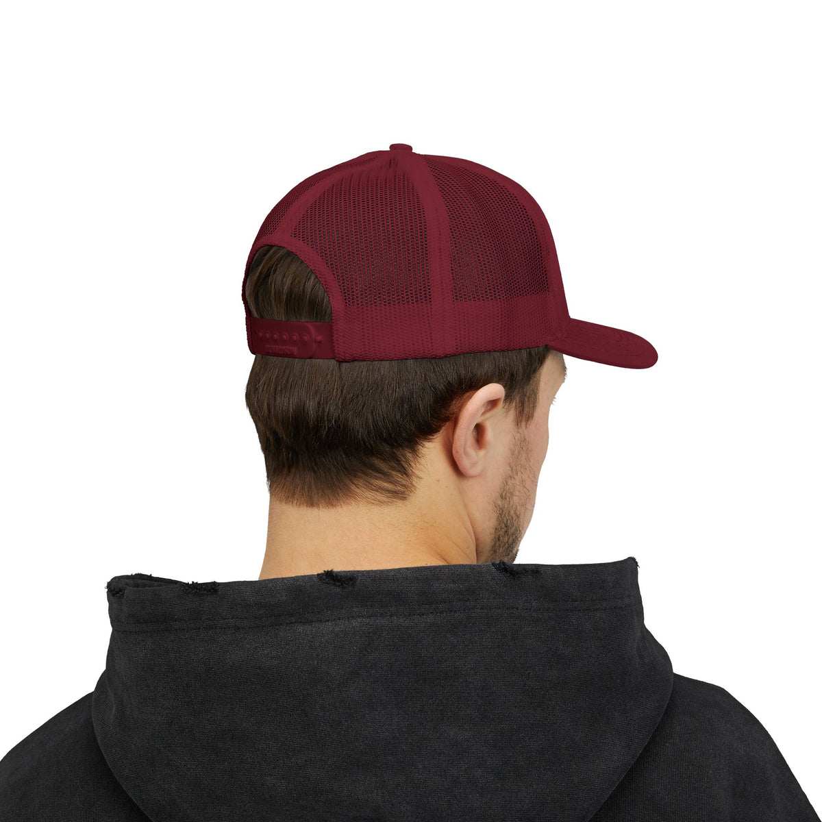 Cowboy Hat Snapback Trucker Cap – Western Rodeo Mesh Back Hat