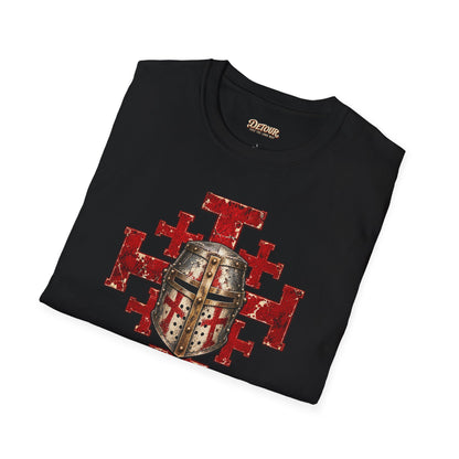Deus Vult Crusader Shield T-Shirt