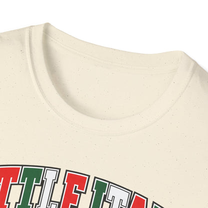 Little Italy T‑Shirt — Italian Flag Arch Graphic Tee
