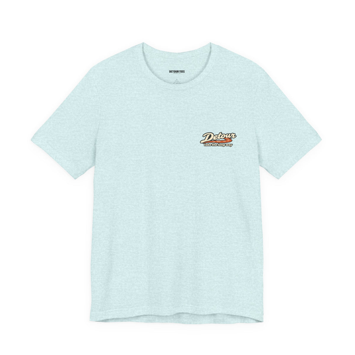 Detour Adventure Tee — 'Take the Long Way' Graphic T‑Shirt
