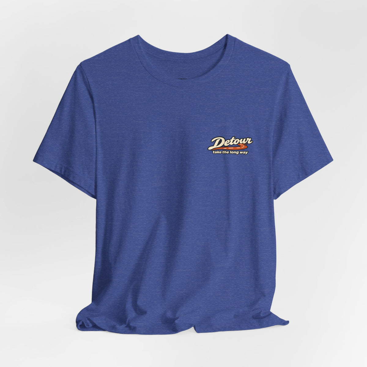 Detour Take the Long Way Road Trip Graphic T-Shirt