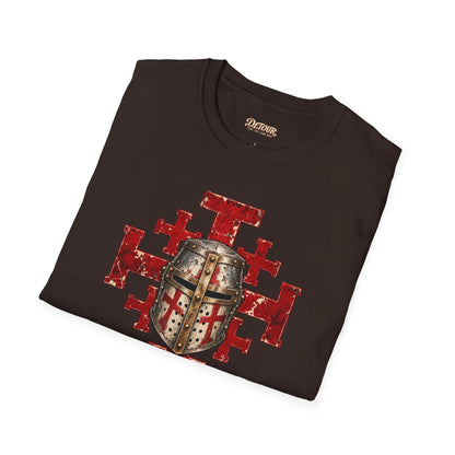 Deus Vult Crusader Shield T-Shirt