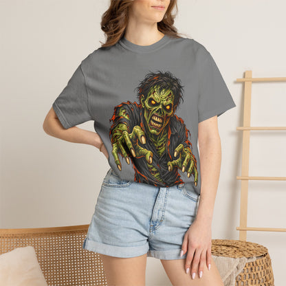 Zombie Attack T‑Shirt — Graphic Horror Tee for Halloween & Horror Fans
