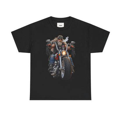 Biker Motorcycle Rider Graphic Tee — Vintage Road Rebel T‑Shirt