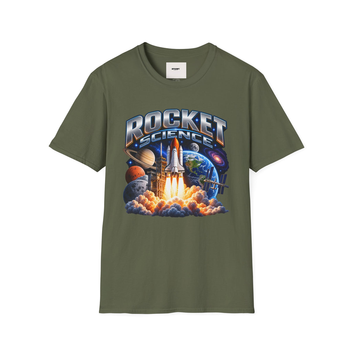 Rocket Science T-Shirt — Vintage Space Shuttle Graphic Tee