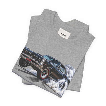 Vintage Muscle Car Tee — Burnout Classic Car Graphic T-Shirt