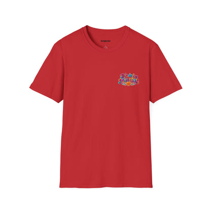 Sugar Skull T-Shirt — Colorful Day of the Dead Floral Skull Tee