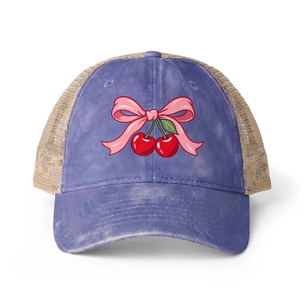 Women's Washed Mesh-Back Cap