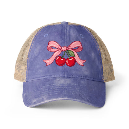 Women's Washed Mesh-Back Cap