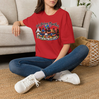We Belong Together T-Shirt — Unity Design “Don't Let Them Separate Us”