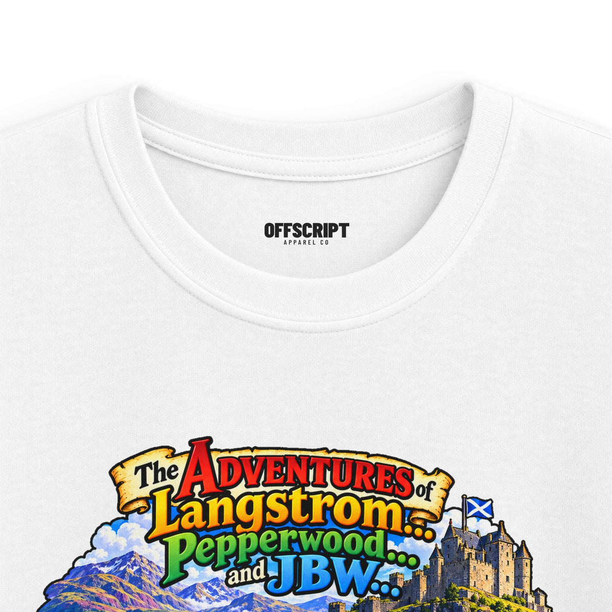 Kids Adventure Tee — 'The Adventures of Langstrom & Pepperwood' Illustrated Storybook Shirt
