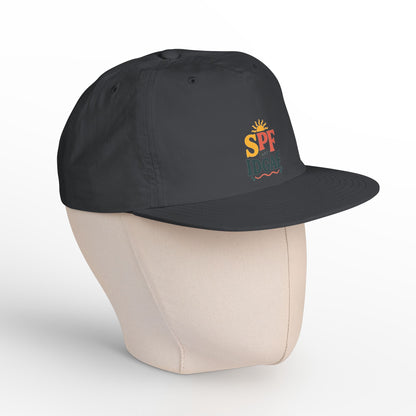 SPF IDGAF Surf Cap | Retro Sun Typography Hat