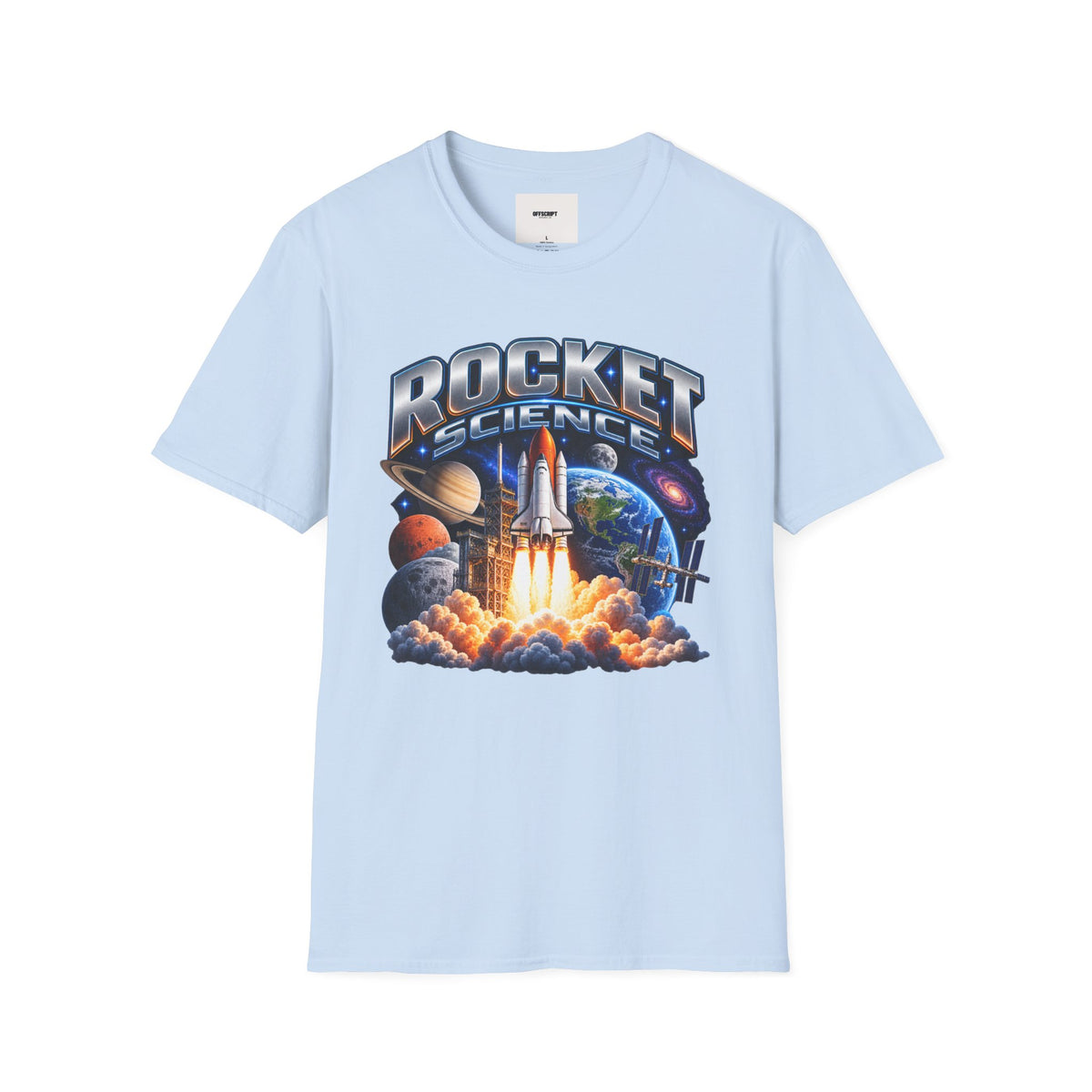 Rocket Science T-Shirt — Vintage Space Shuttle Graphic Tee