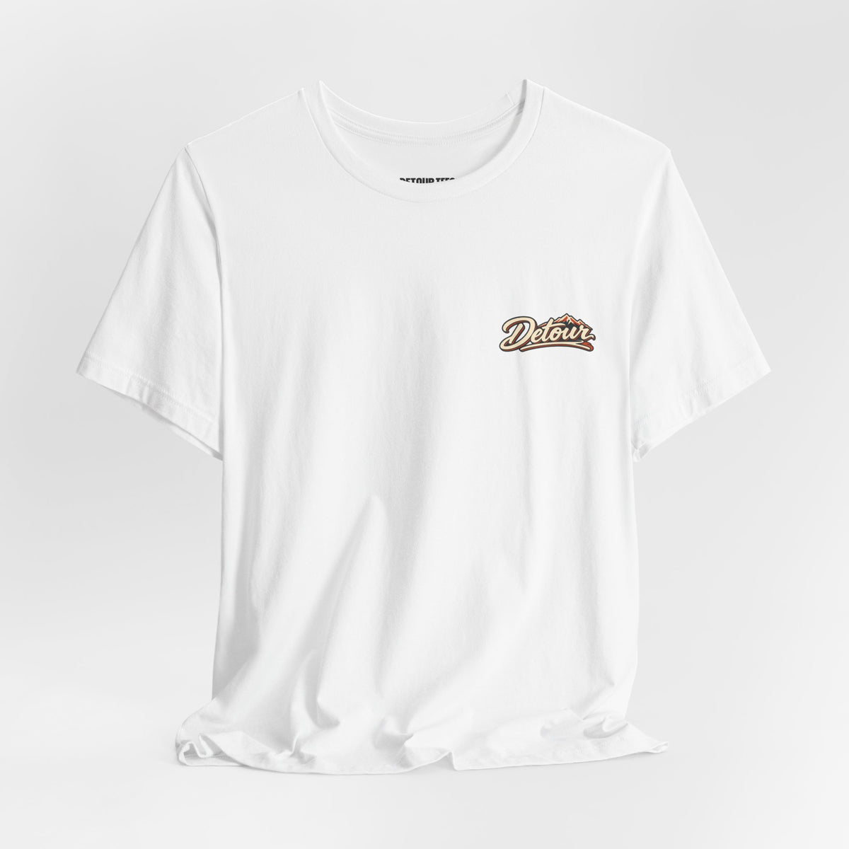 Detour Graphic Tee — 'Detour: Take the Long Way' Vintage Road Trip T‑Shirt